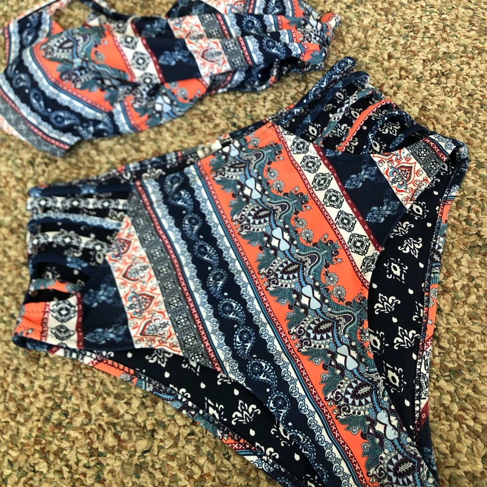 Cupshe high-waisted bikini
